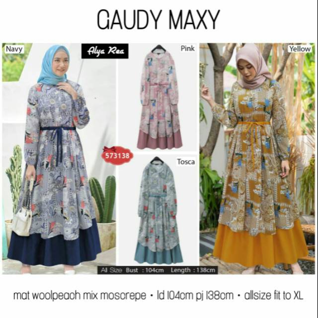 Gaudy Maxy Dress by Alya Rea