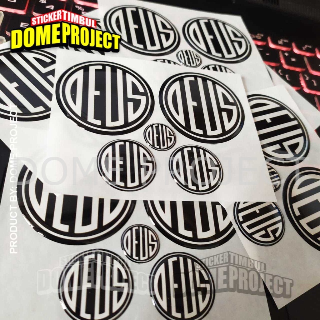 STIKER NMAX STIKER MOTOR STIKER AEROX LOGO DEUS EX MACHINA STIKER EMBLEM NMAX DAN AEROX STIKER NMAX LEXI STIKER MOTOR NMAX 1 SET