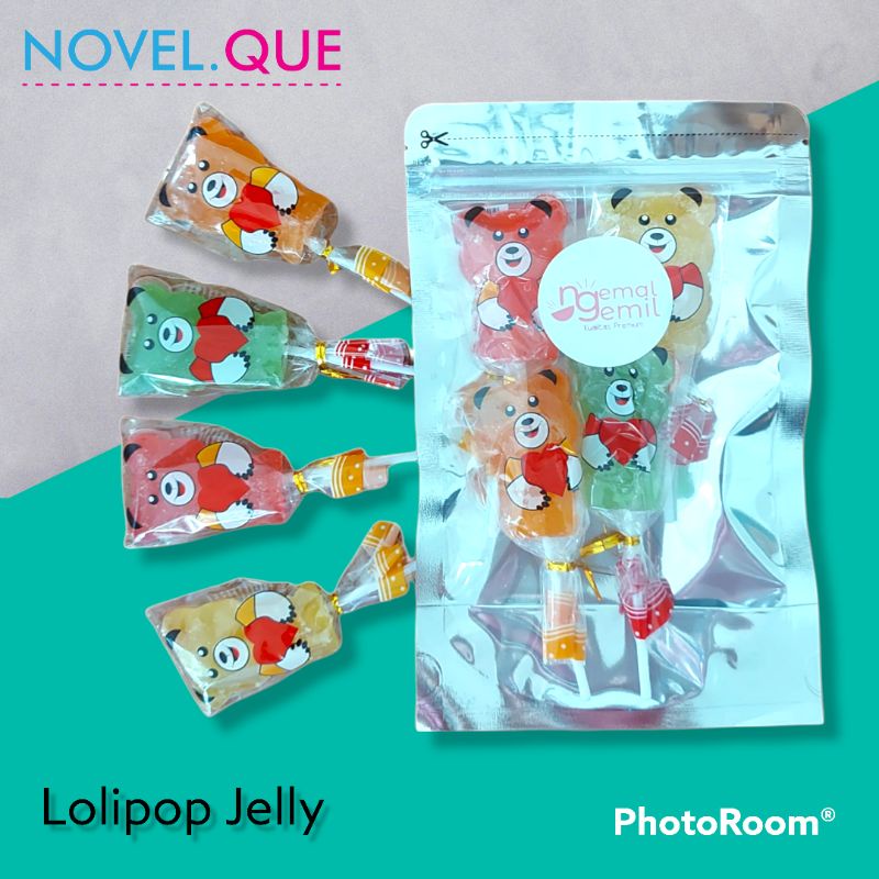 

Lolipop jelly beruang aneka rasa buah (harga per pack)