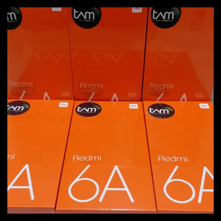XIAOMI REDMI 6A 6 A TAM RESMI ORIGINAL XIOMI SIOMI - HITAM KODE 1291