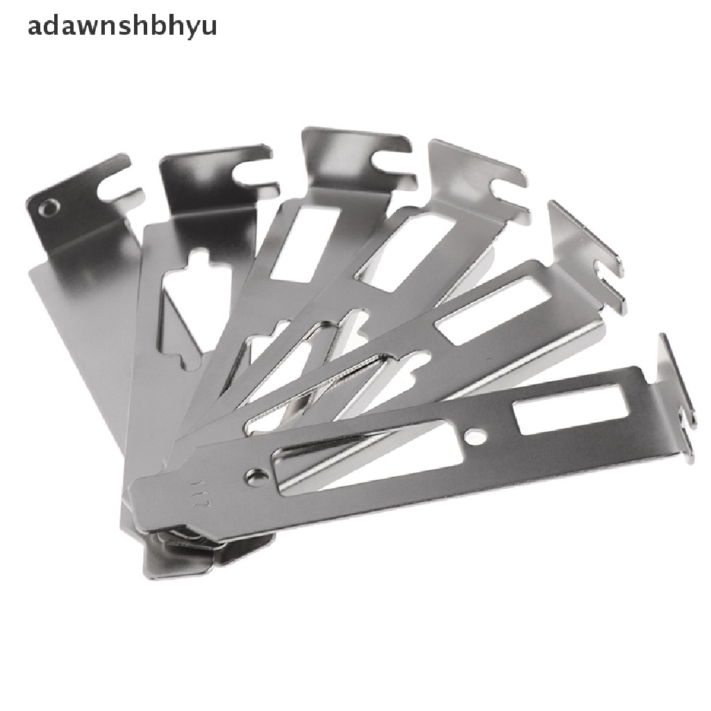 Adawnshbhyu Bracket Adapter Profil Rendah DVI HDMI VGA Port Untuk Kartu Video Grafis Setengah Tinggi