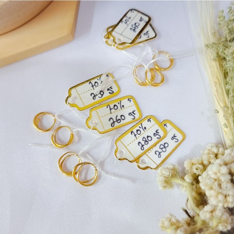 Anting tindik anak bayi newborn baby emas asli 300%700%