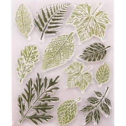 

Clear Stamp (Stempel Transparan/Bening) - Eleven Kind of Leaf