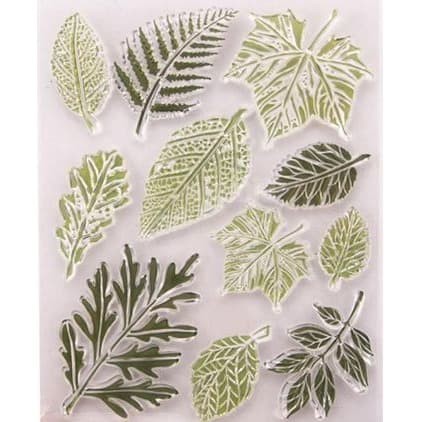 Clear Stamp (Stempel Transparan/Bening) - Eleven Kind of Leaf