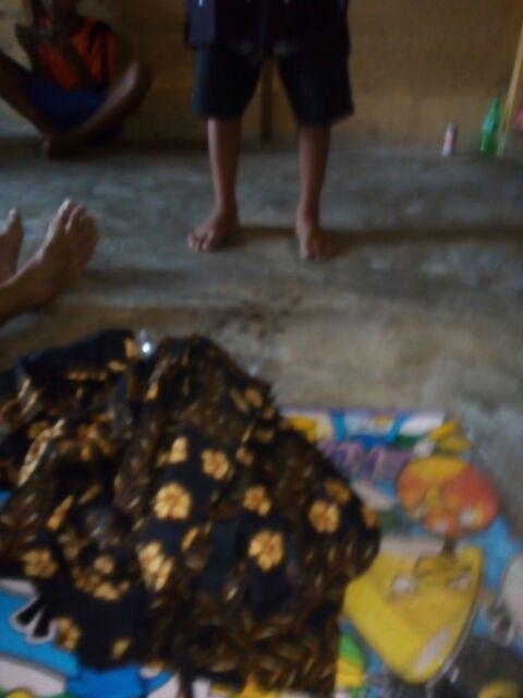 Baju Setelan Batik Keluarga Motif Cendrawasih Kuning / Bisa Pisah Batik Anak