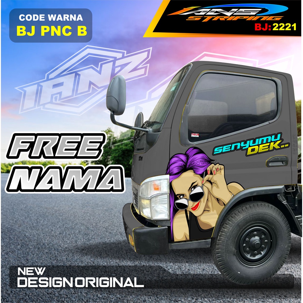 STIKER DECAL PINTU TRUK FUSO RAGASA / DECAL PINTU DUMTRUK  / STIKER MOBIL TRUK / STIKER PINTU TRUK KEREN