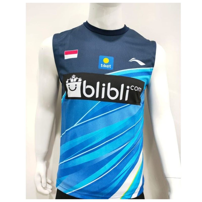 BAJU BADMINTON SINGLET/ ATASAN SINGLET L151 LINING 2020