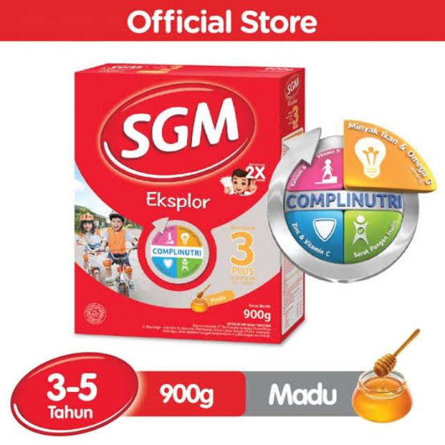 

Sgm 3+900g madu/vanila