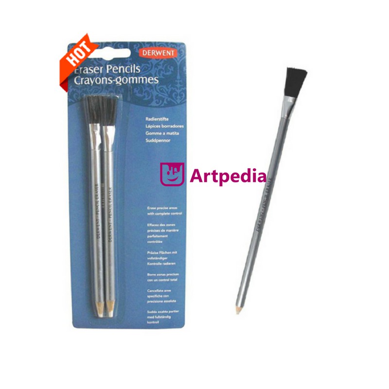 

Derwent Eraser Pencil and Brush pen Blister of 2 TERLARIS DAN TERMURAH