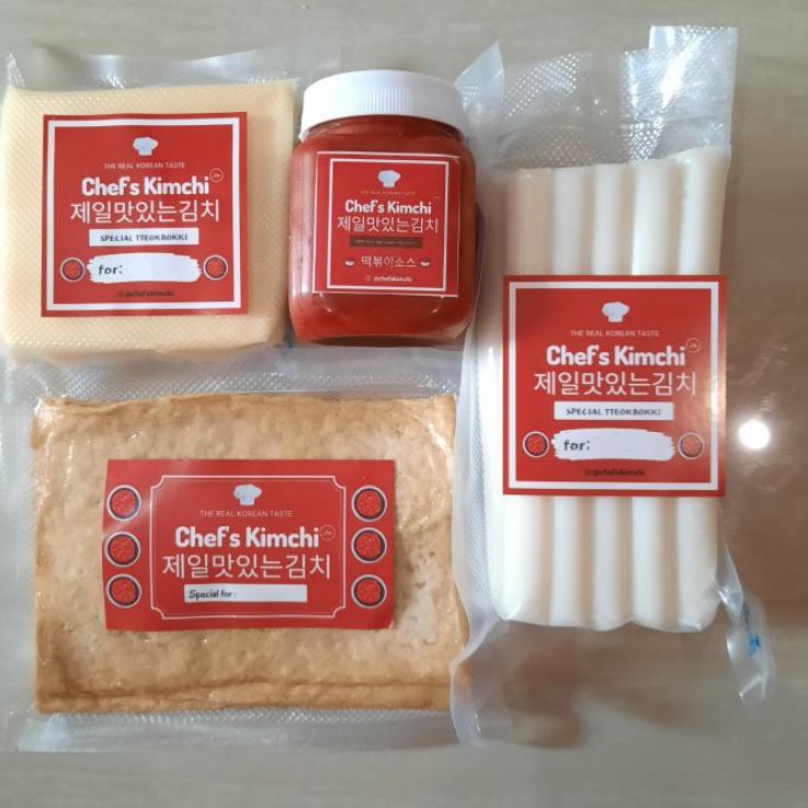 0L9 Tteokbokki Mozzarella Odeng Saus Tteokpokki V7D