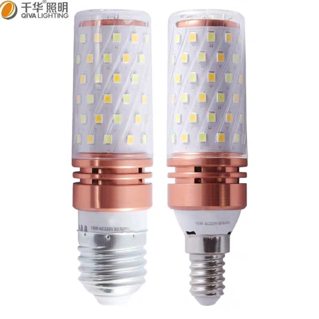 8.8 Pesta Diskon / KANZO / Lampu Led Jagung ( 8+8 watt)  16watt 3cahaya E27 / E14