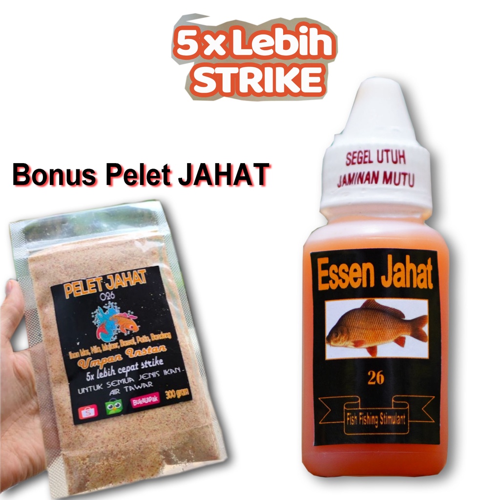 Essen jahat 30ml, Essen ikan mas lomba, Essen ikan mas, Essen ikan mas Galatama, essen jahat ikan ma