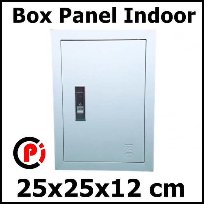 Box Kotak Panel Listrik Indoor Ukuran 25x25x13 cm bahan tebal 0.8 mm