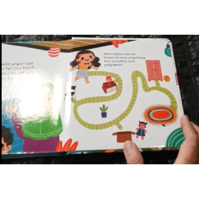 BOARDBOOK Seri Cerita Balita: Aku Bisa Bilang Terimakasih/Permisi/Subhanallah/Alhamdulihah/Masyaallah/Astaghfirullah/Bismillah-3