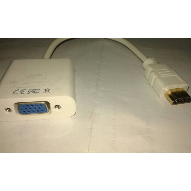 conector konector  converter hdmi ke vga