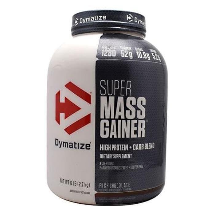 Promo  Dymatize Supermass 6 Lbs 6Lbs 6 Lb 6Lb Super Mass Weight Gainer Murmer 