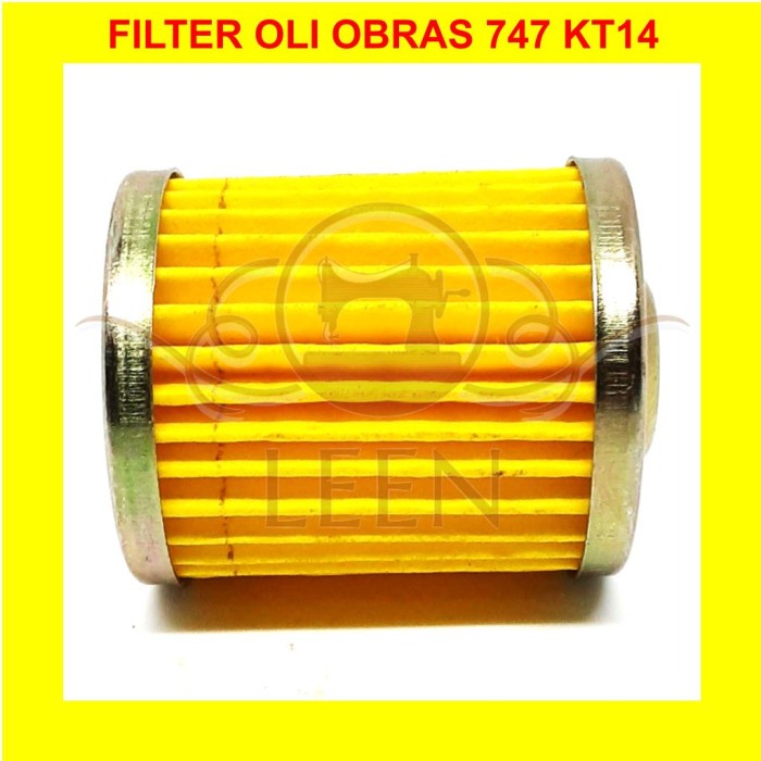 Filter Oil KT14 Saringan Oli KT-14 Mesin Jahit Obras Industri LEEN