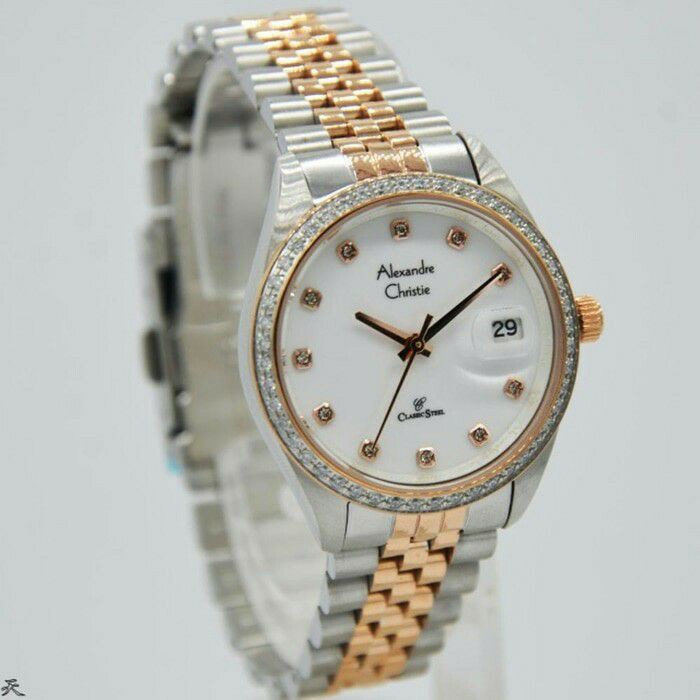 JAM TANGAN WANITA ALEXANDRE CHRISTIE AC 5008 ORIGINAL GARANSI RESMI 1 TAHUN