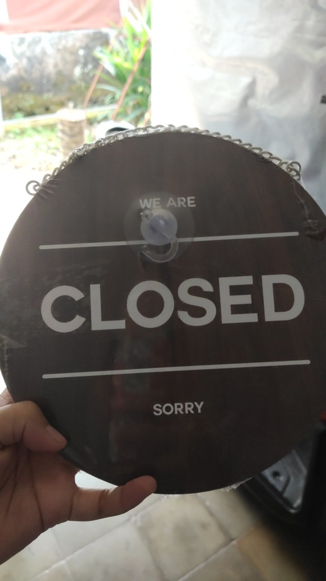 Sign Open Close - Open Closed Retail - Papan Tanda Buka Tutup Toko - Ssocp03