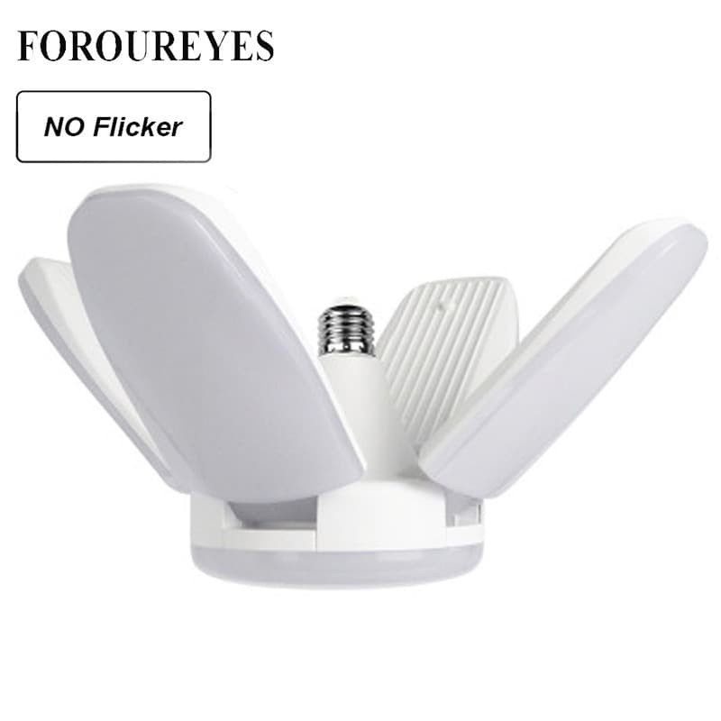 Foroureyes Lampu Bohlam LED Bulb Fan Blade E27 60W - 6500K - White