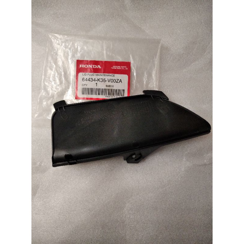 LID RESERVE TANK KAVER DUDUKAN PINJAKAN KAKI PCX 150 2016 64435-K35-V00ZA