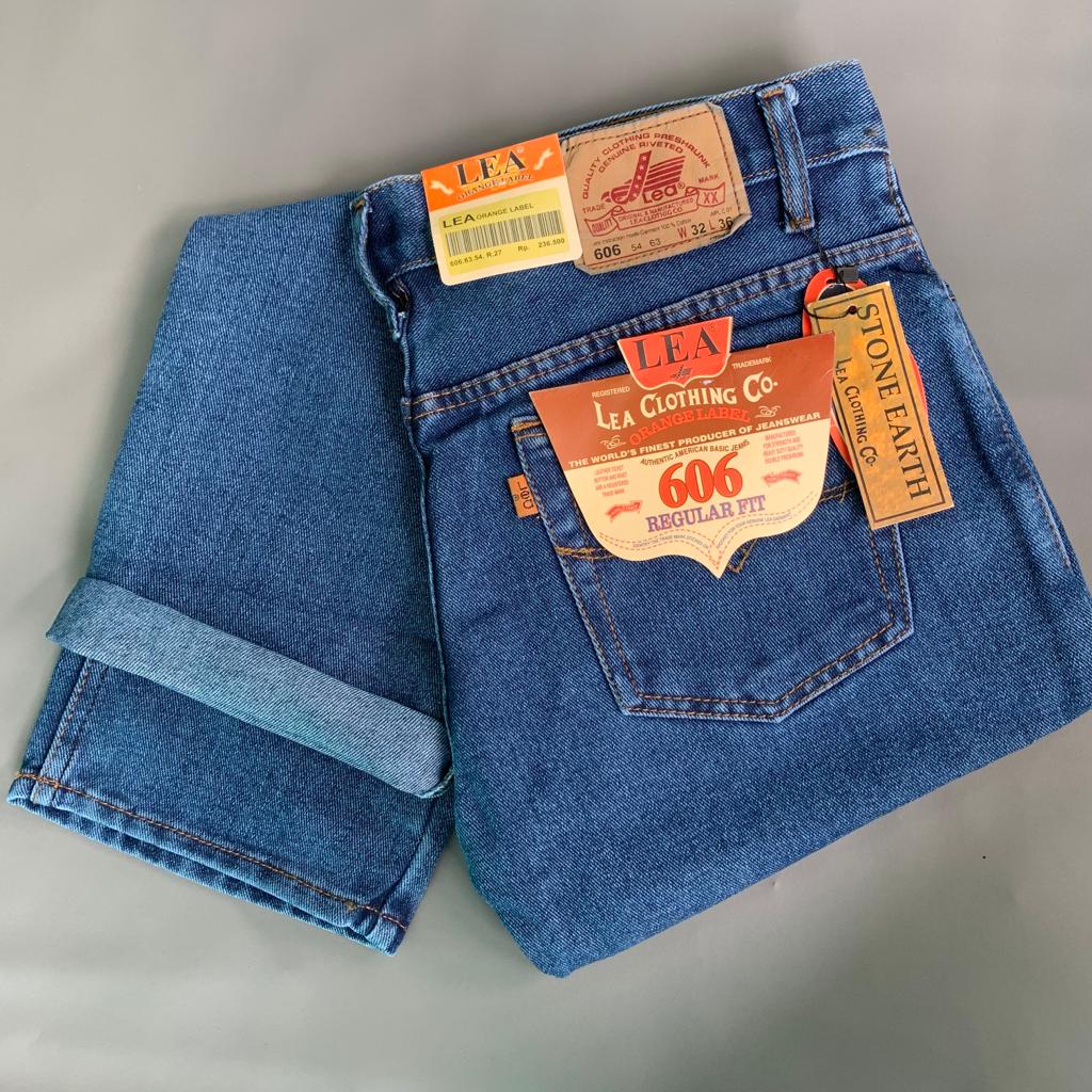 Celana Jeans Panjang Pria /Celana Jeans Pria Standar Lea 606