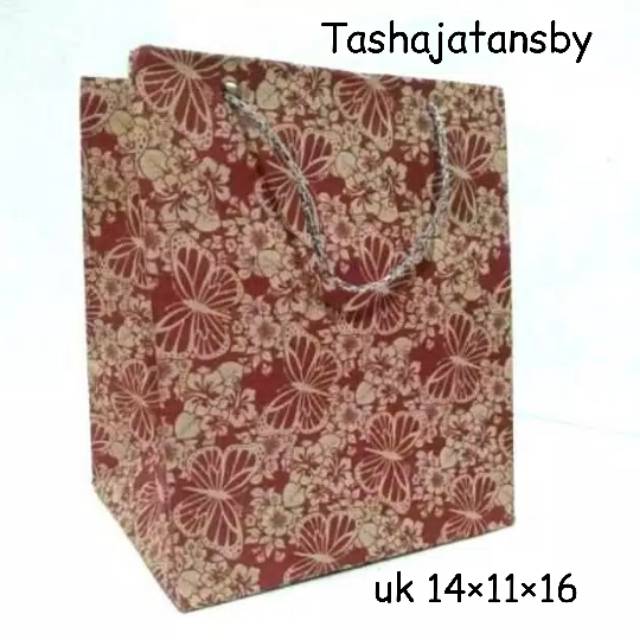 

Paper Bag Donat Batik ( 14×11×16)