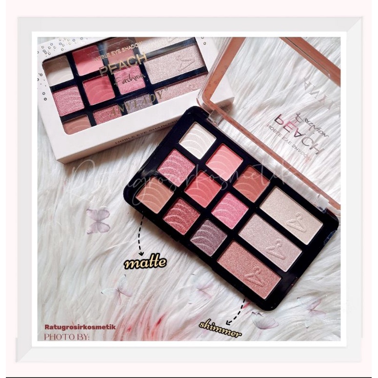 PROMO!!!NOBLE EYESHADOW PEACH FASHION ANYLADY NO.712/PEACH GIRL NO.838