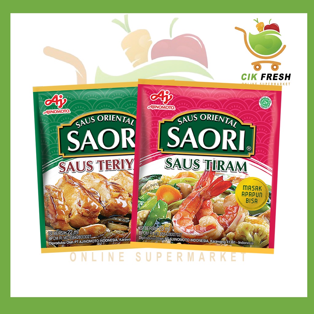 

Saori Saos Tiram/ Teriyaki 23ml Sachet