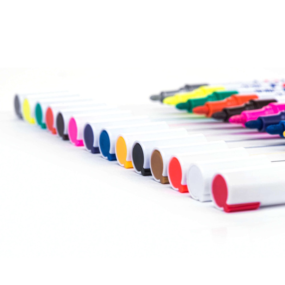 Pen Cat Ban Roda waterproof paint metal permanent marker Kartu Hitam tire track DIY album