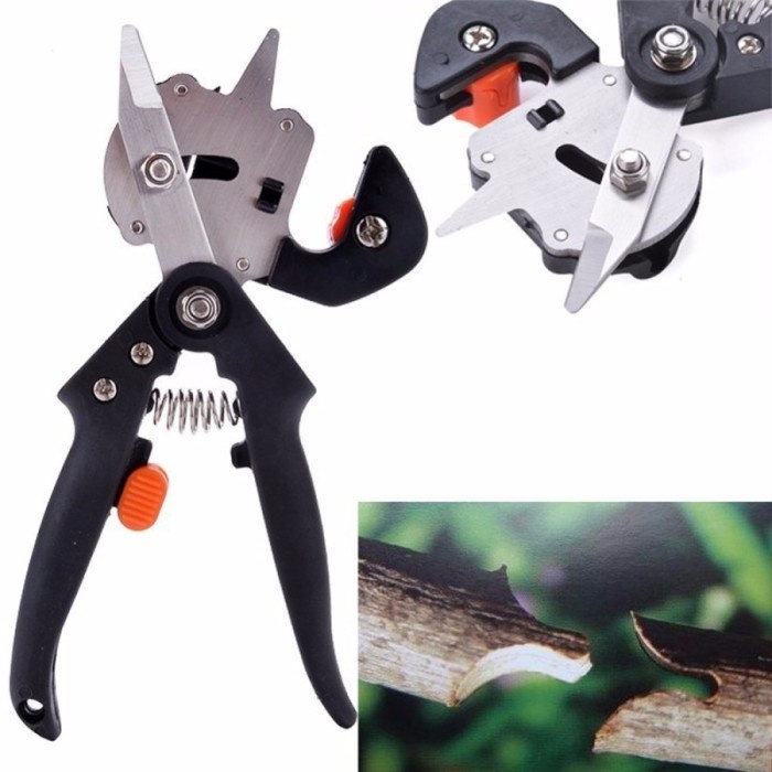 [CEV] Gunting Okulasi Sambung Batang Tanaman Grafting Pruning Tool / Hitam