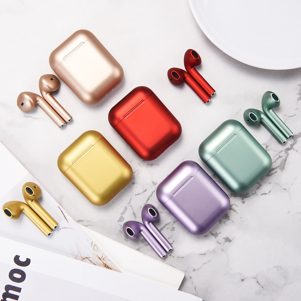 Original Colorful Wireless Earphone Bluetooth TWS INPods 12  Eleven Untuk IOS/Android