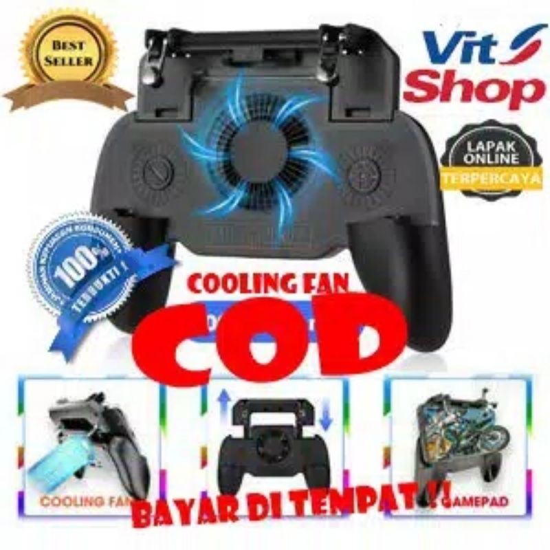 Gamepad SP+ 2000mAh Power Cooling Fan - Gamepad Joystick Hand Grip Mob