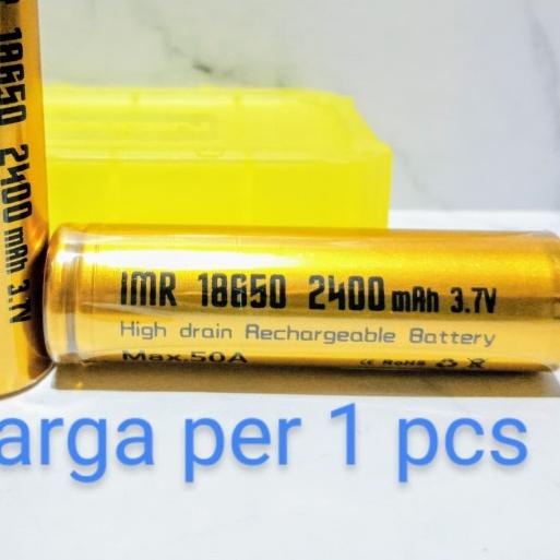 ➭ Basen 18650 2400mah 50A ♀