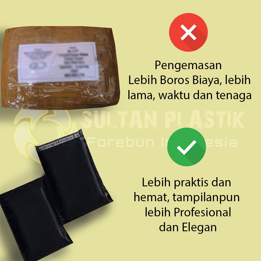 

PLASTIK POLYMAILER PLASTIK PACKING PLASTIK OLSHOP POLYMAILER isi100 25x30 HD