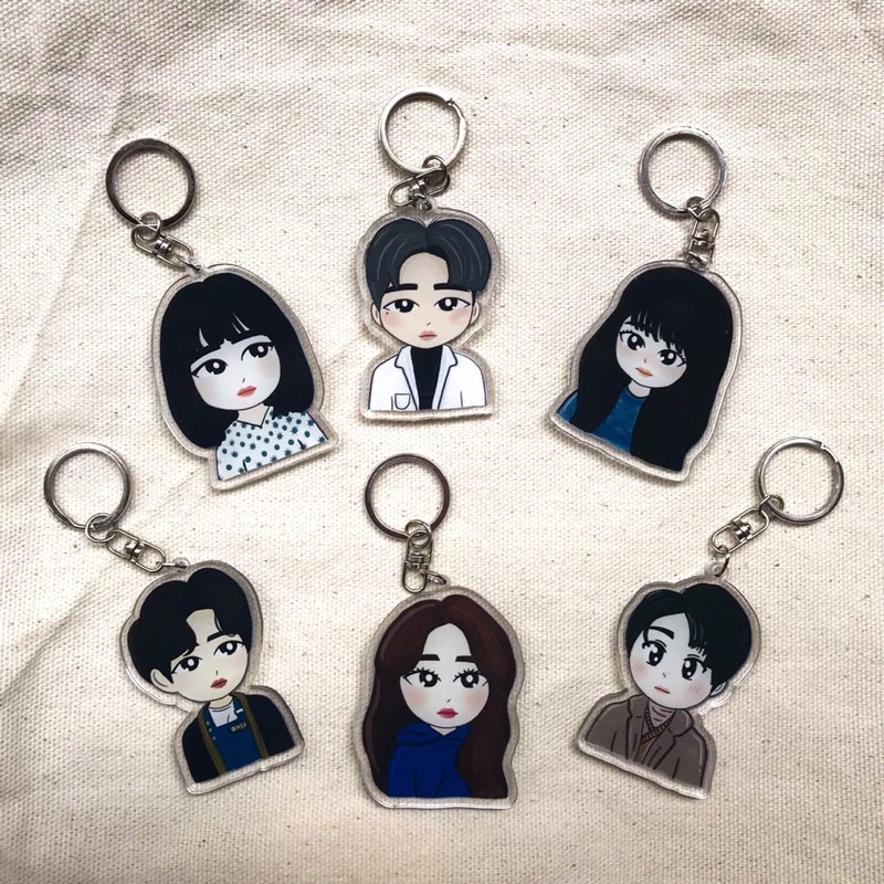 Doom At Your Service Drama Merchandise Keychain DOOM KIT (6 keychain)