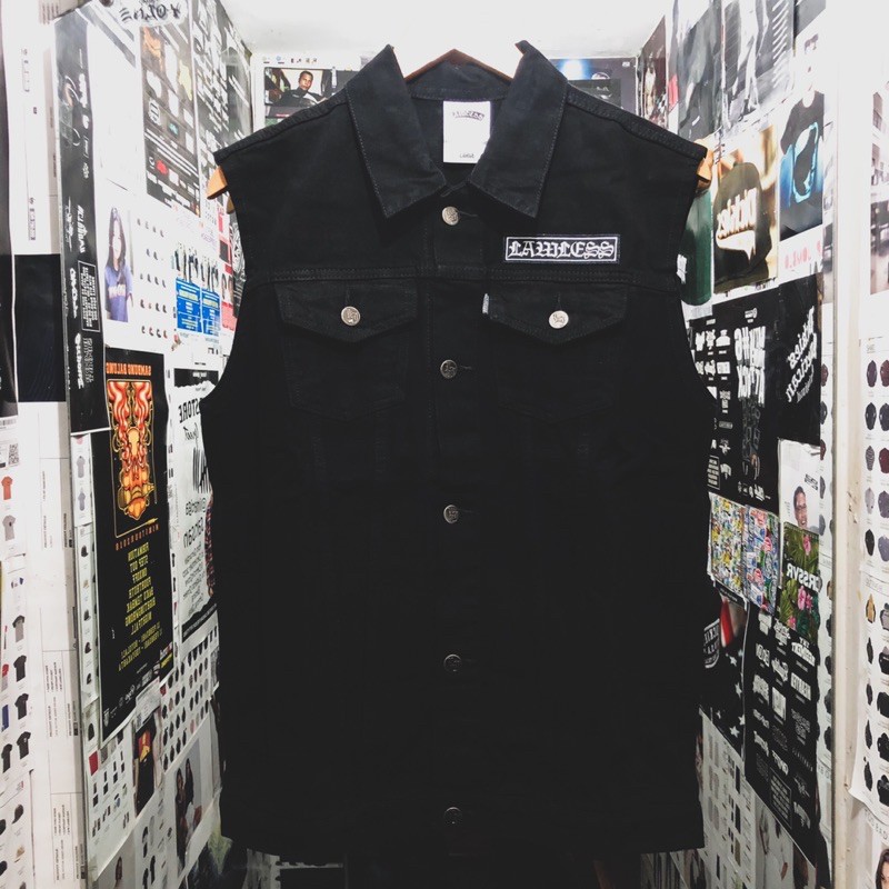 LAWLESS JAKARTA/VEST/DOOM VEST BLACK
