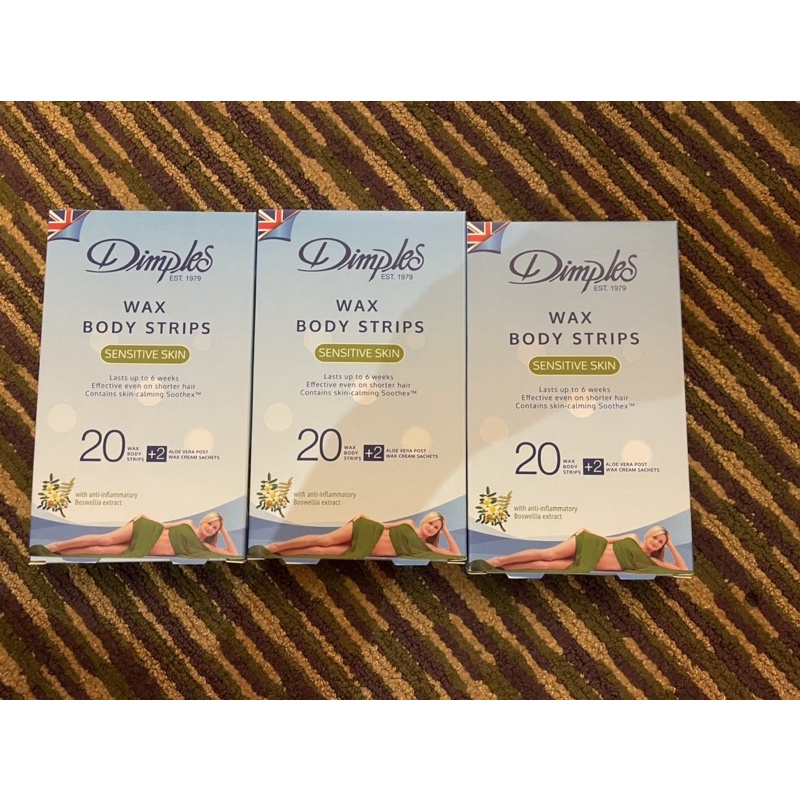 DIMPLES WAX STRIP FOR BODY &amp; FACE