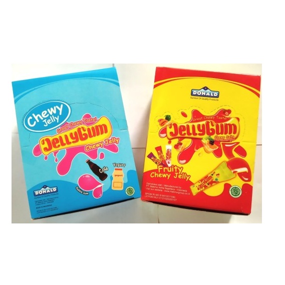 

JellyGum Chewy Jelly box isi 24pcs