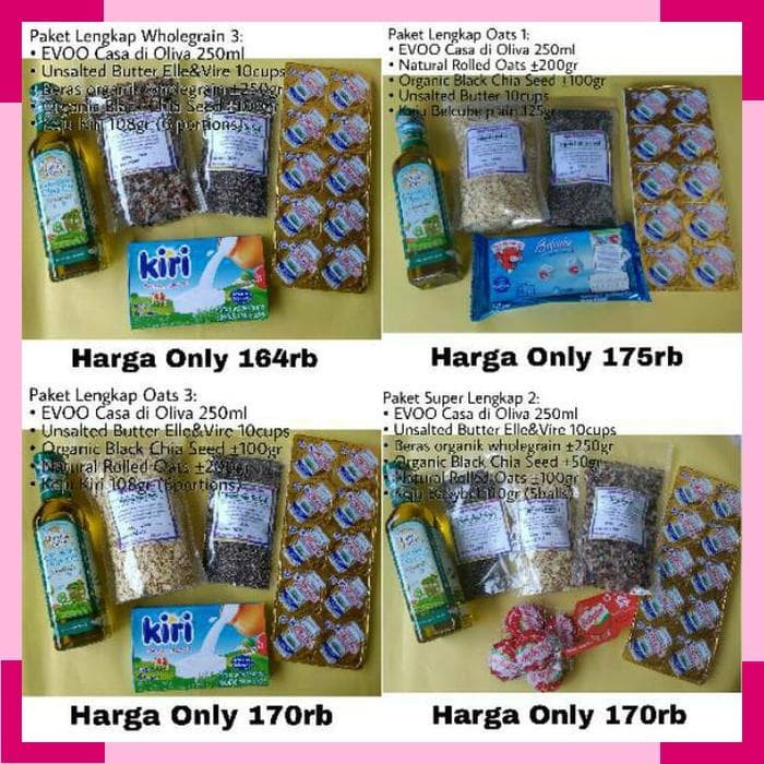 Paket Hemat Mpasi Evoo , Ub Elle & Vire, Keju Belcube Kiri Babybel,