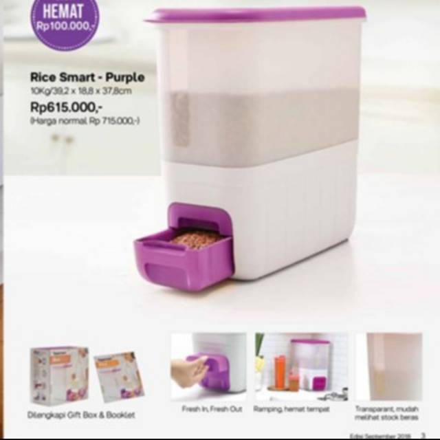 Rice smart purple 10kg