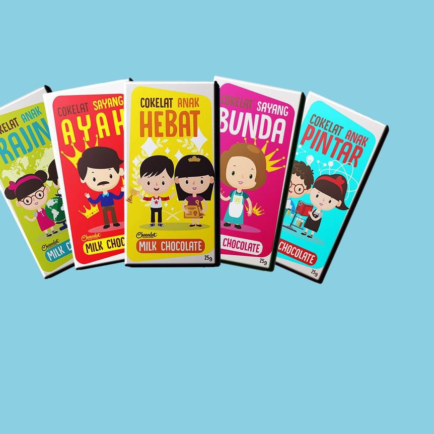 

daCoklat Chocodot Kidz Series 25g da No.(A37B48)