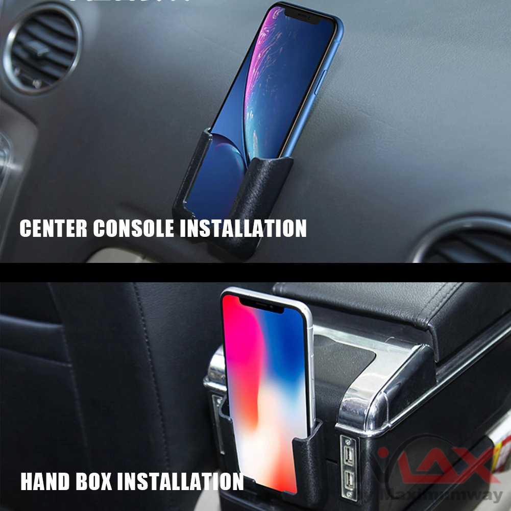 Holder HP Jog Belakang Mobil atau Dashboard Simple &amp; Praktis untuk semua jenis HP Smartphone Holder Multifungsi Interior Car Phone Mount Multifunction Phone Holder For Car Wall Mounted Wall Hook Mobile Phone Stand Auto Interior Storage Decore