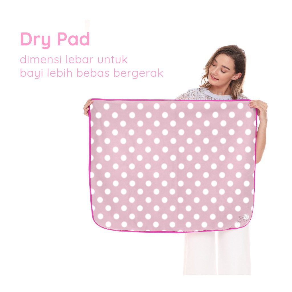 Paket Hemat Cuddle Me - Drypad isi 3- Perlak Bayi - Alas ompol bayi