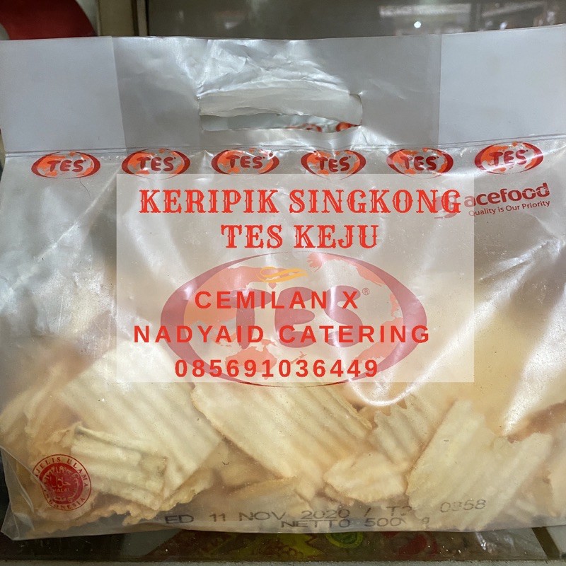 

Keripik Singkong Tes CHUBA Keju