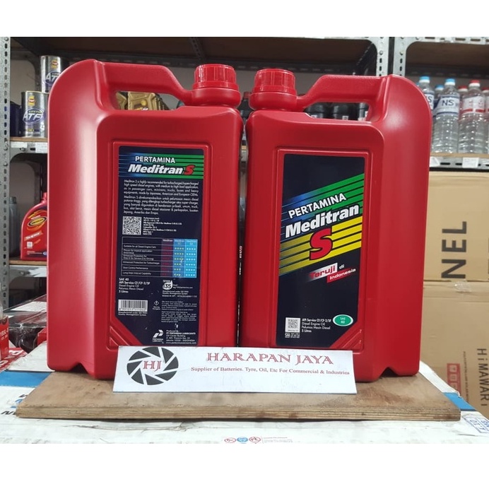 OLI MOBIL PERTAMINA MEDITRAN S SAE40@5L