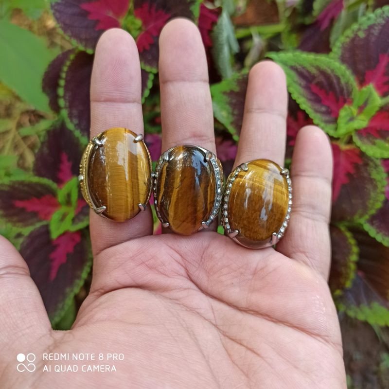 CINCIN BATU AKIK MACAN LODAYA JUMBO (N)