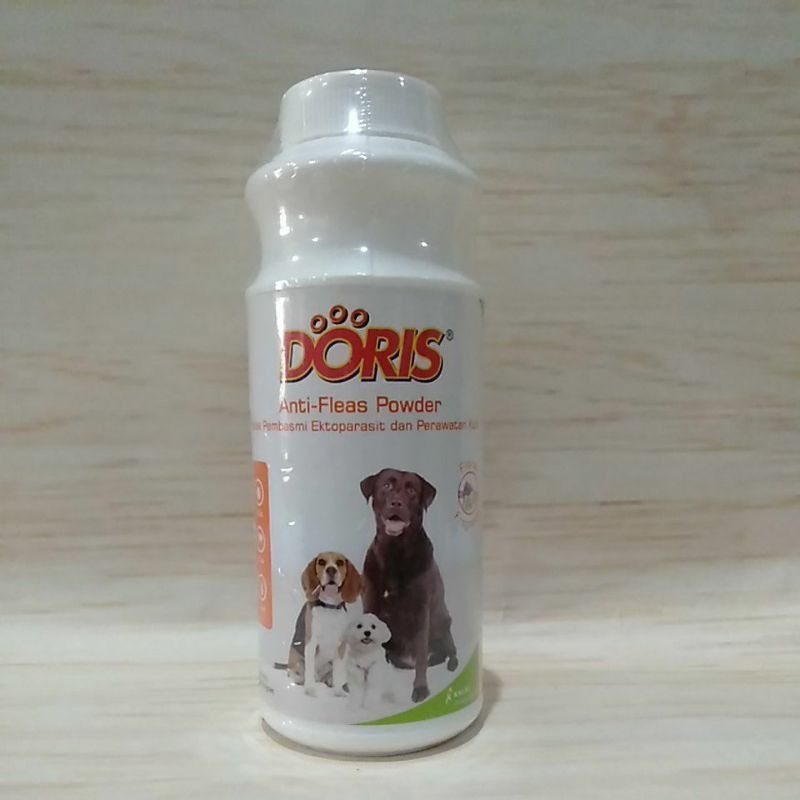 Doris Bedak Kutu 100gr / bedak kutu anjing