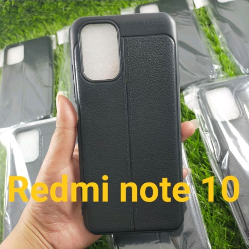 Xiaomi Redmi Note 10 Soft Case Autofocus Slim Leather Case