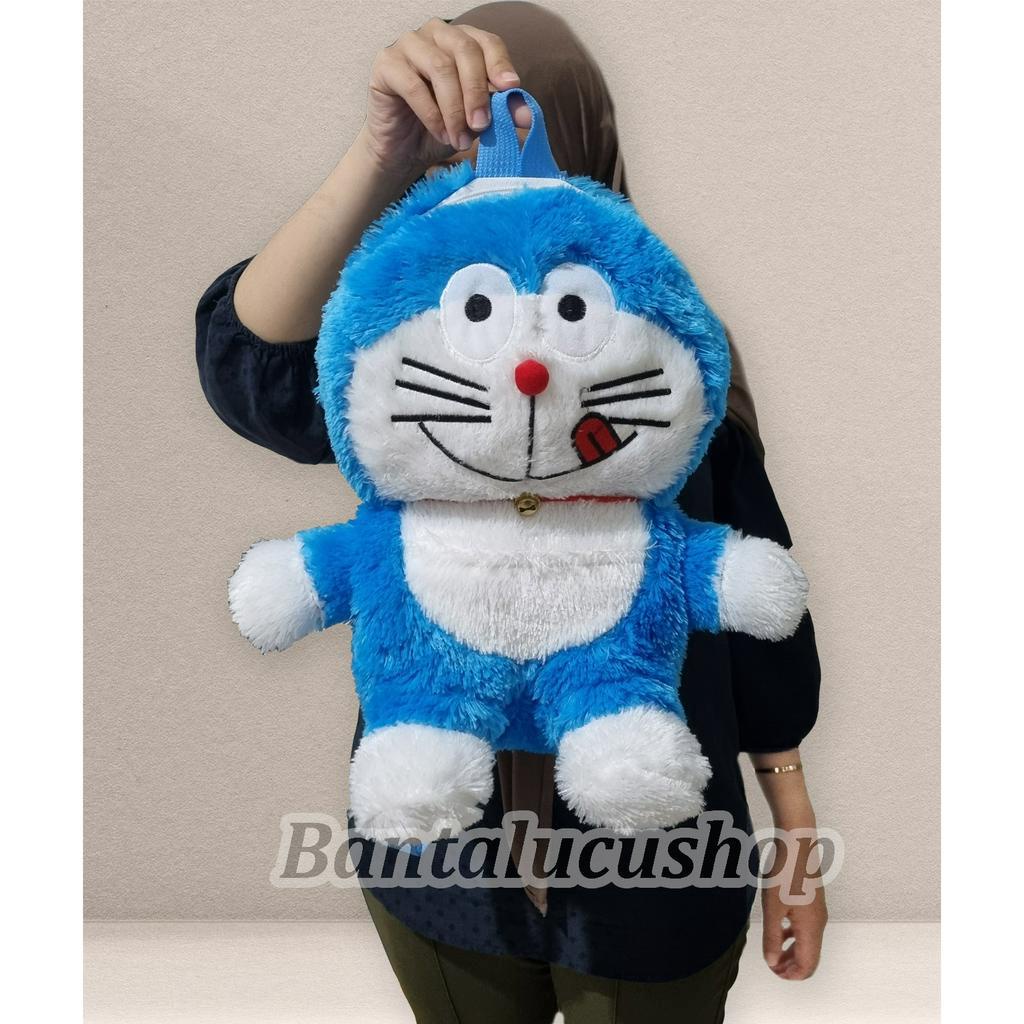 Tas Karakter Doraemon Ransel Boneka Doraemon Anak Dan dewasa Lucu Gemoy